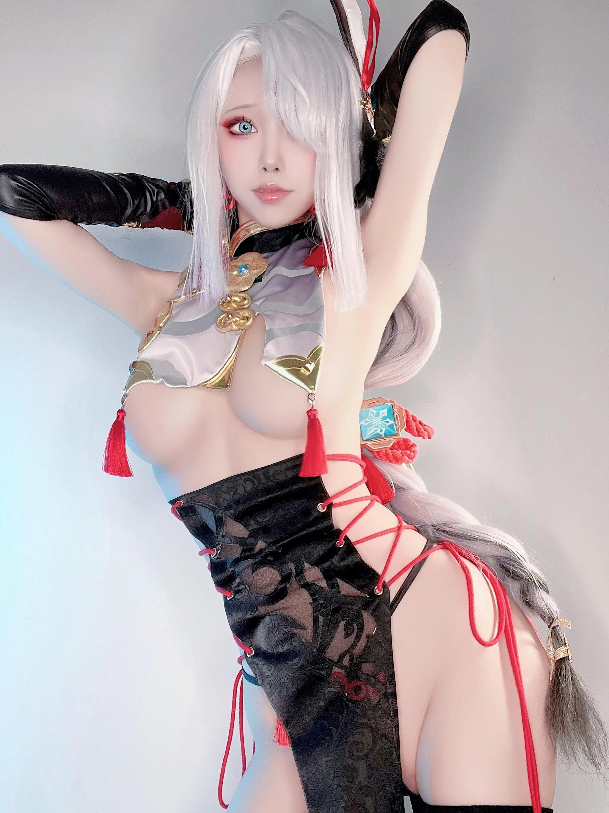 水淼Aqua – NO.110 原神 申鹤-自拍 [60P]插图2